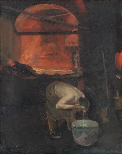 После работы by Доминик Скутецкий, 1920 — digital art print download