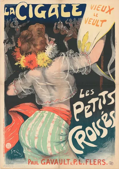 La Cigale… Les Petits Croisés by Jules-Alexandre Grün, 1900 — digital art print download