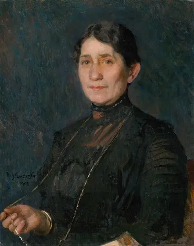 Портрет женщины by Доминик Скутецкий, 1908 — digital art print download