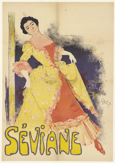 Serviane by Jules-Alexandre Grün, 1895 — digital art print download