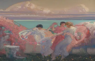 Хоровой танец by Эмиль Влоорс, 1912 — digital art print download