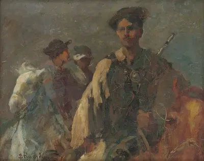 Повстанцы by Иштван Бурчард-Белава́ри, 1900 — digital art print download