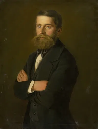 Podobizeň Karola Spielmana by Jenö Doby, 1880–1885 — digital art print download