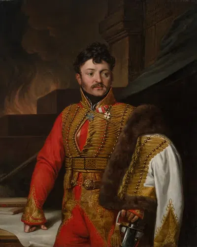 К.к. фельдмаршал-лейтенант Фердинанд граф фон Вартенслебен by Йозеф Абель, 1810 — digital art print download
