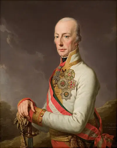 Портрет Франциска II by Йозеф Кройцингер, 1815 — digital art print download