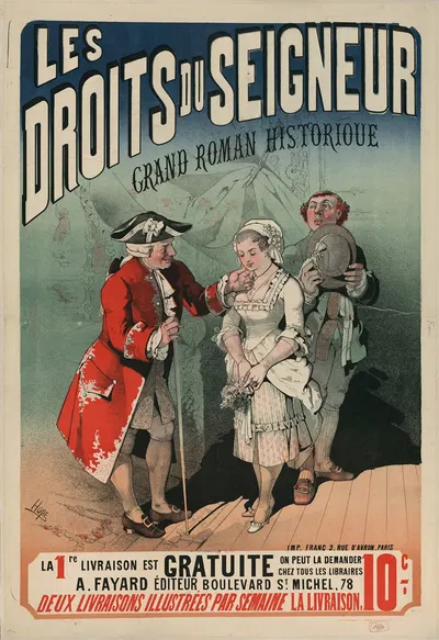 Les Droits du seigneur, grand roman historique – la première livraison est gratuite by Леон Шубрак, 1883 — digital art…