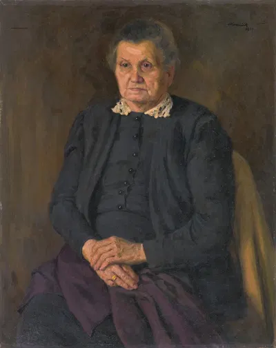 Портрет матери by Андрей Ковачик, 1949 — digital art print download