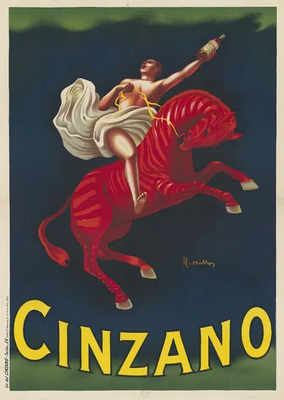 Cinzano by Леонетто Каппьелло, 1926 — digital art print download