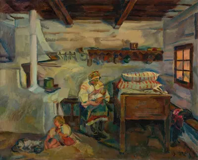 Комната в Ждиаре by Густав Мальи, 1934 — digital art print download