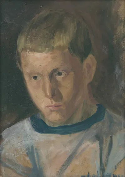 Portrét chlapca by Ján Thain, 1907 — digital art print download