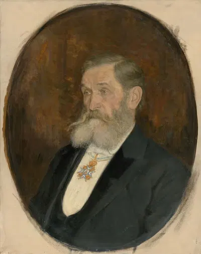 Портрет С. Х. Ваянского by Карол Милослав Лехоцкий, 1912 — digital art print download
