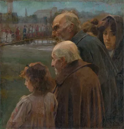 Фигуральная композиция by Теодор Земплени, 1890 — digital art print download