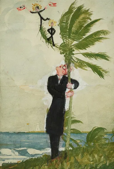 Henry McBride on Winslow Homer by Florine Stettheimer — digital art print download