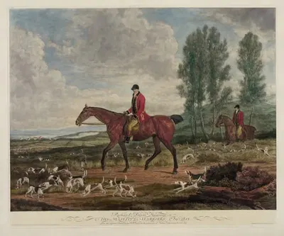 Ричард Дэвис, охотник для его величества, 1789-1812 by Ричард Баррет Дэвис — digital art print download