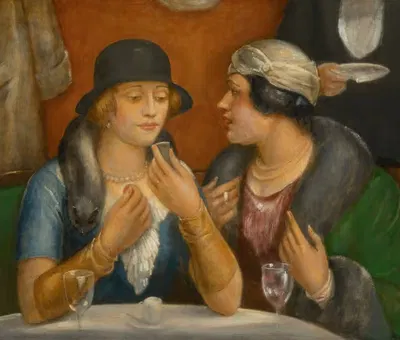 Завершающие штрихи by Кеннет Хейс Миллер, 1926 — digital art print download