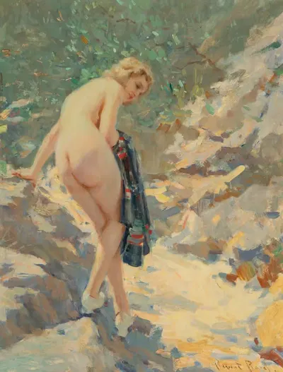 The Bather by Robert Reid — digital art print download