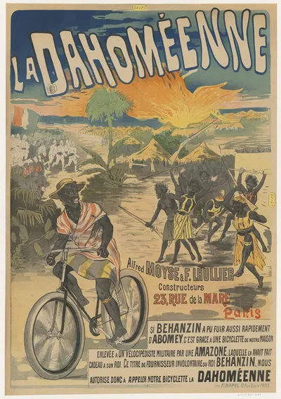 La Dahoméenne. Alfred Moyse & F. Lhuillier by Lith. F. Appel, 1894 — digital art print download