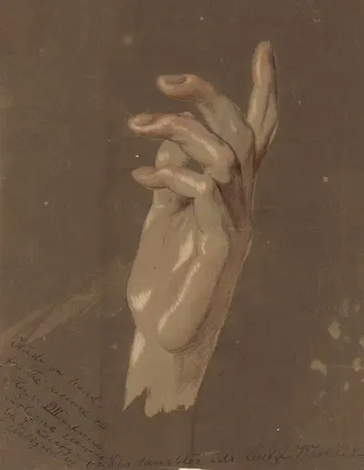 Изучение руки by Эммануэль Лойце, 1836-1868 — digital art print download