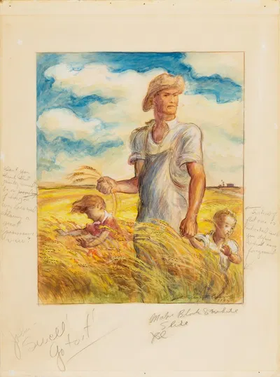 Наша хорошая земля by Джон Стюарт Керри, 1942 — digital art print download