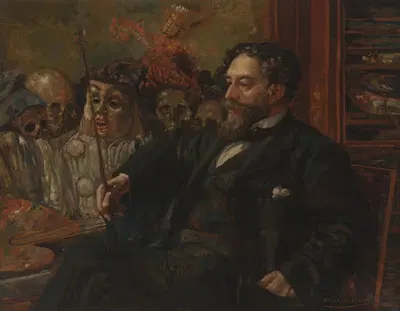 Портрет Джеймса Энсора by Генри де Гру, 1907 — digital art print download