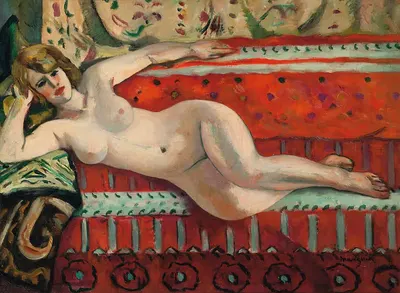 Одали́ска, Гренуиллет by Анри Мангин, 1922 — digital art print download