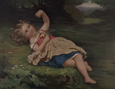 Божья коровка, Божья коровка, улетай! by Джордж Гарднер Фиш, 1873 — digital art print download