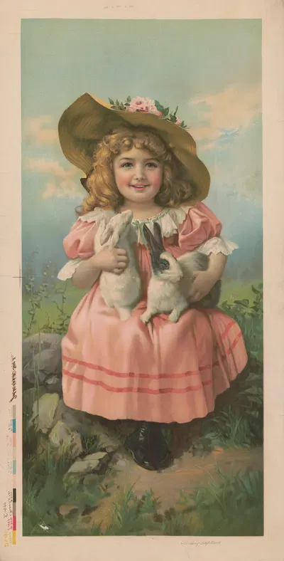 Охотно захваченные by Американская Литографическая Компания, 1901 — digital art print download