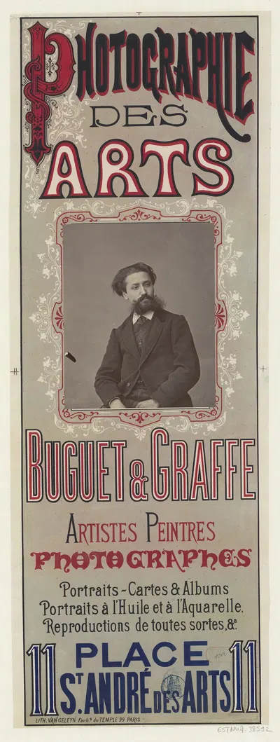 Photographie des Arts. Buguet & Graffe by Lith. Van Geleyn, 1872 — digital art print download
