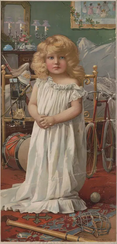 Ошибка Санта-Клауса by Бюэлс и Ко., 1910 — digital art print download