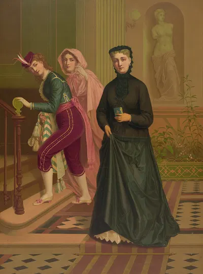 Пепельная среда by Кэлдвелл и Ко, 1878 — digital art print download