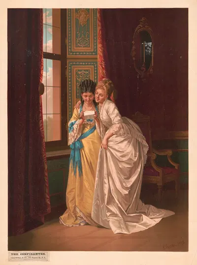 Доверенные лица by Кэлдвелл и Ко, 1874 — digital art print download