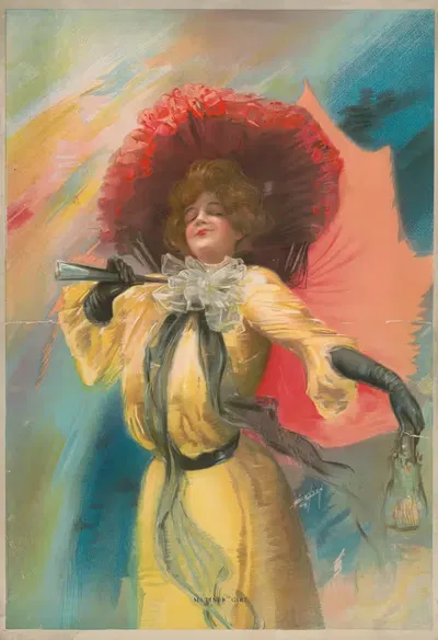 Утренний спектакль by Ф. Райсон, 1907 — digital art print download