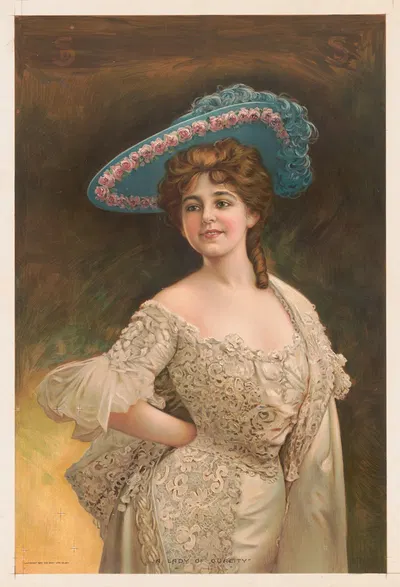 Леди высокого положения by Грей Литхо. Ко, 1907 — digital art print download