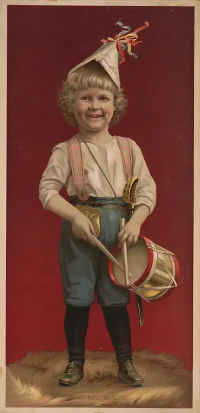 Рождественское утро by Великая Американская Чайная Компания, 1889 — digital art print download