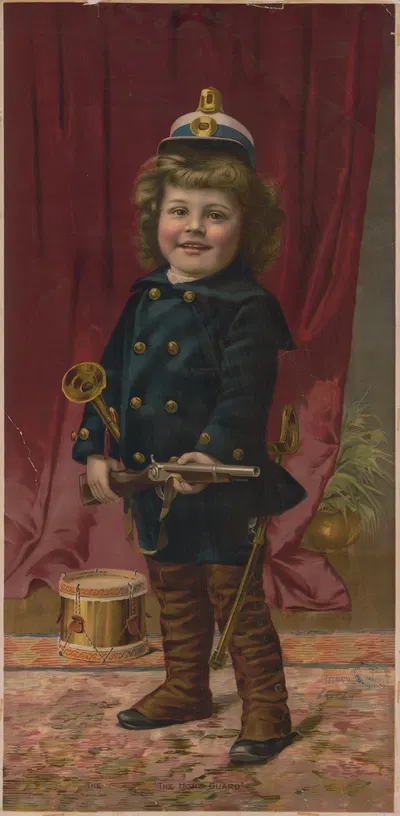 Домашняя охрана by Великая Американская Чайная Компания, 1891 — digital art print download
