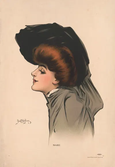 Мария by Гамильтон Кинг, 1905 — digital art print download