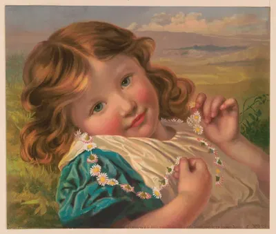 Wide awake by Hangard-Mauge, 1869 — digital art print download