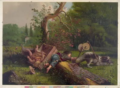 Retreat by J.F. Ryder, 1878 — digital art print download