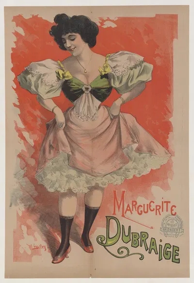 Marguerite Dubraige by Луи Ури, 1895 — digital art print download