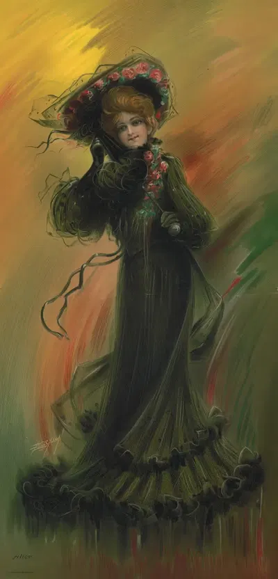 Элис by Мик Компани, 1905 — digital art print download