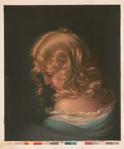 Наша девочка by О'Брайен и Ко., 1875 — digital art print download