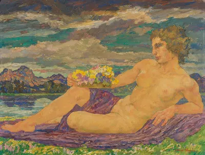 Пробуждение (исследование) by Ханс Унгер, 1926 — digital art print download