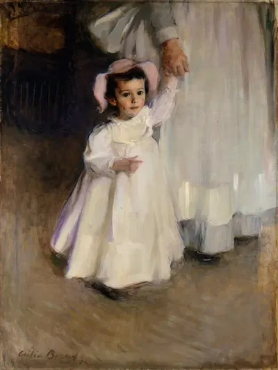 Эрнеста (ребенок с няней) by Сесилия Бокс, 1894 — digital art print download