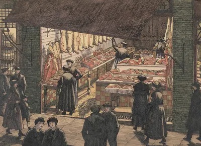 Мясники высшего класса by Чарльз Гиннер, 1923 — digital art print download