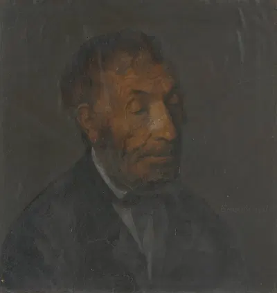 Portrait of an Old Man by Ernst Hänßler — digital art print download