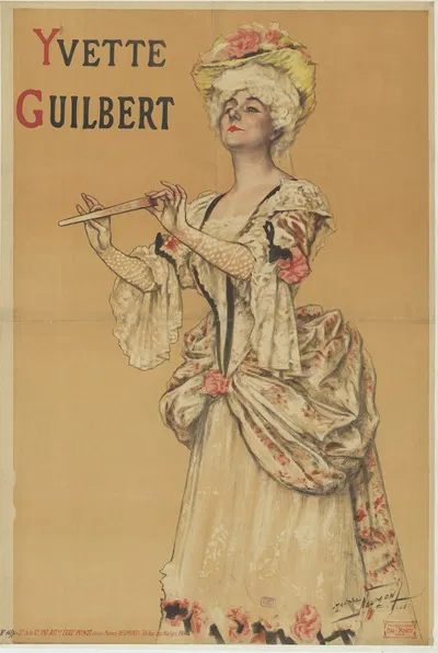 Yvette Guilbert by Морис Луи Анри Неймон, 1905 — digital art print download