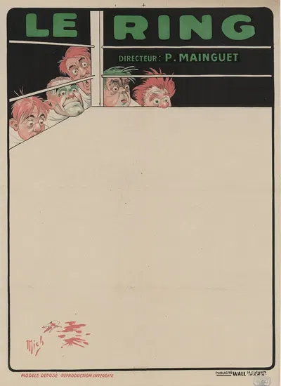 Le Ring. Directeur P. Mainguet by Мишель Либо, 1920 — digital art print download
