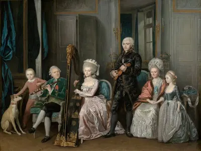 Семейный портрет Луи-Филиппа Орлеанского (1747-1793), герцога Шартра by Жан-Франсуа Гарне, 1747-1793 — digital art print…