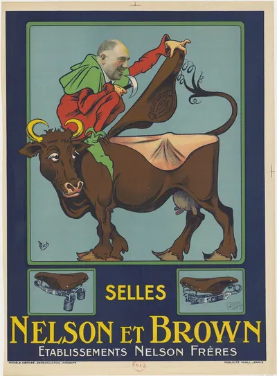 Selles Nelson et Brown. Établissements Nelson frères by Мишель Либо, 1923 — digital art print download