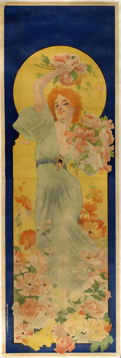 Fête des fleurs du bois de Boulogne by Ferdinand Misti-Mifliez, 1896 — digital art print download